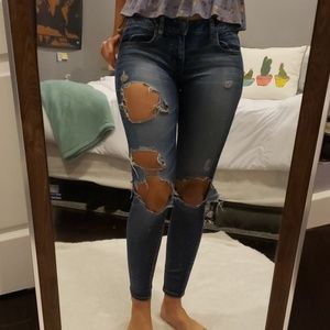 Low Rise Ankle Jeggings!